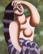 Fernand Leger female toro painting